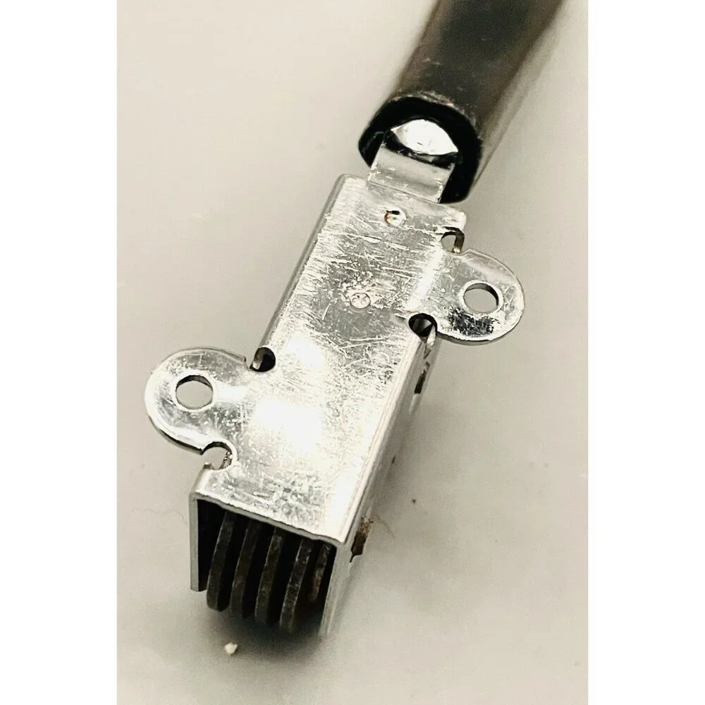 MCM Ekco Chrome Plated Pull Through Knife Sharpener 6.5” Retro Gadget Vintage